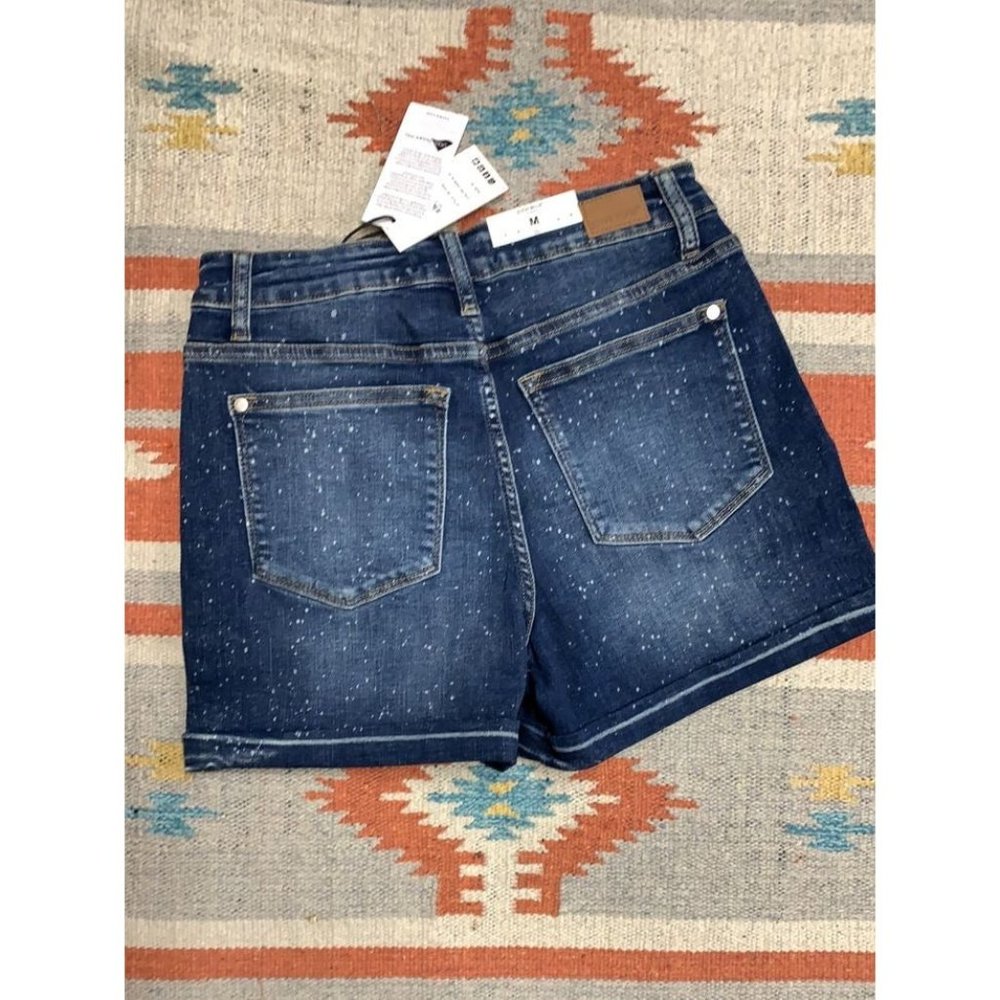 Judy Blue Galaxy Splash Shorts